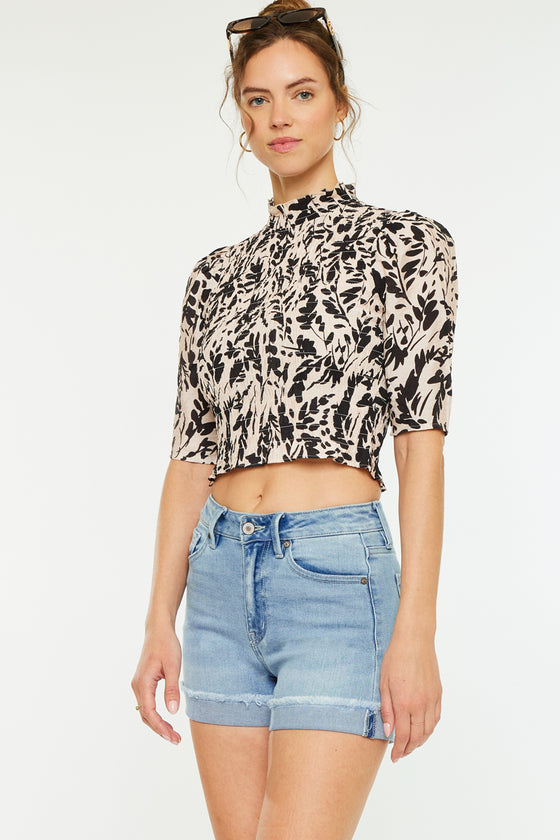 Jasmine High Rise Shorts - Official Kancan USA