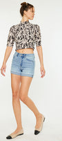 Jasmine High Rise Shorts - Official Kancan USA