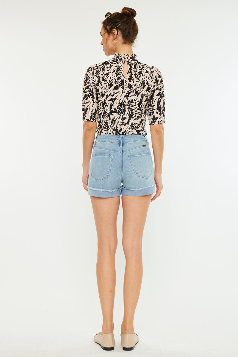 Jasmine High Rise Shorts - Official Kancan USA