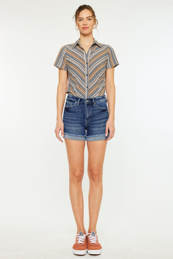 Jasmine High Rise Shorts - Official Kancan USA