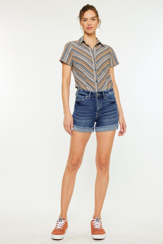 Jasmine High Rise Shorts - Official Kancan USA