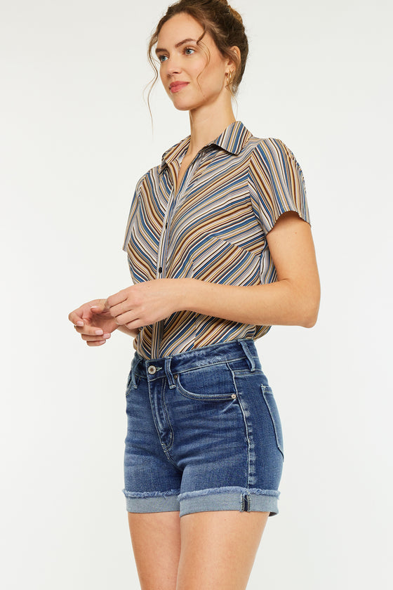 Jasmine High Rise Shorts - Official Kancan USA