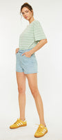 Eliana Ultra High Rise Belted Paperbag Shorts - Official Kancan USA