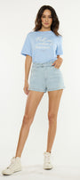 Eliana Ultra High Rise Belted Paperbag Shorts - Official Kancan USA