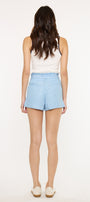 Asher Ultra High Rise Belted Paper-Bag Shorts - Official Kancan USA