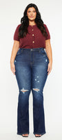 Solange High Rise Flare Jeans (Plus Size) - Official Kancan USA