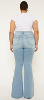 Lori High Rise Flare Jeans (Plus Size) - Official Kancan USA