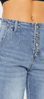 Zoelle Ultra High Rise Wide Leg Jeans - Official Kancan USA