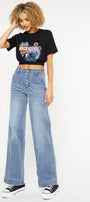 Zoelle Ultra High Rise Wide Leg Jeans - Official Kancan USA