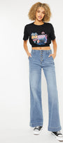 Zoelle Ultra High Rise Wide Leg Jeans - Official Kancan USA