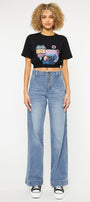 Zoelle Ultra High Rise Wide Leg Jeans - Official Kancan USA