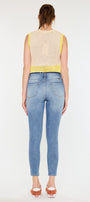 Chanell High Rise Ankle Skinny Jeans - Official Kancan USA