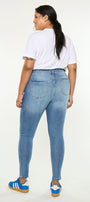 Ivory High Rise Super Skinny (Plus Size) - Official Kancan USA