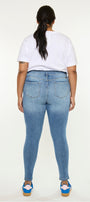 Ivory High Rise Super Skinny (Plus Size) - Official Kancan USA