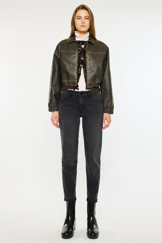Ilia High Rise 90's Straight Leg Jeans - Official Kancan USA