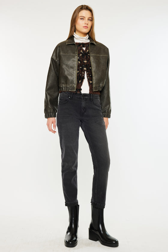 Ilia High Rise 90's Straight Leg Jeans - Official Kancan USA