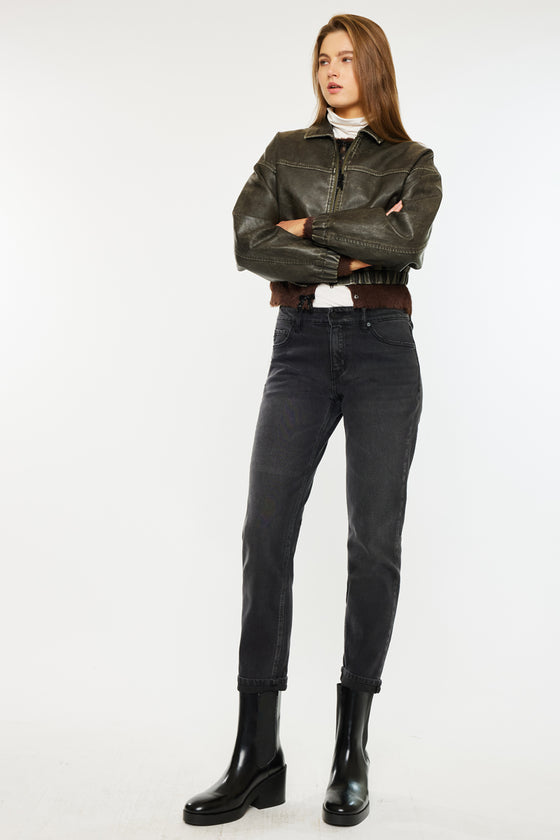 Ilia High Rise 90's Straight Leg Jeans - Official Kancan USA