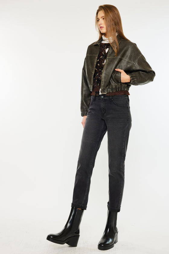 Ilia High Rise 90's Straight Leg Jeans - Official Kancan USA