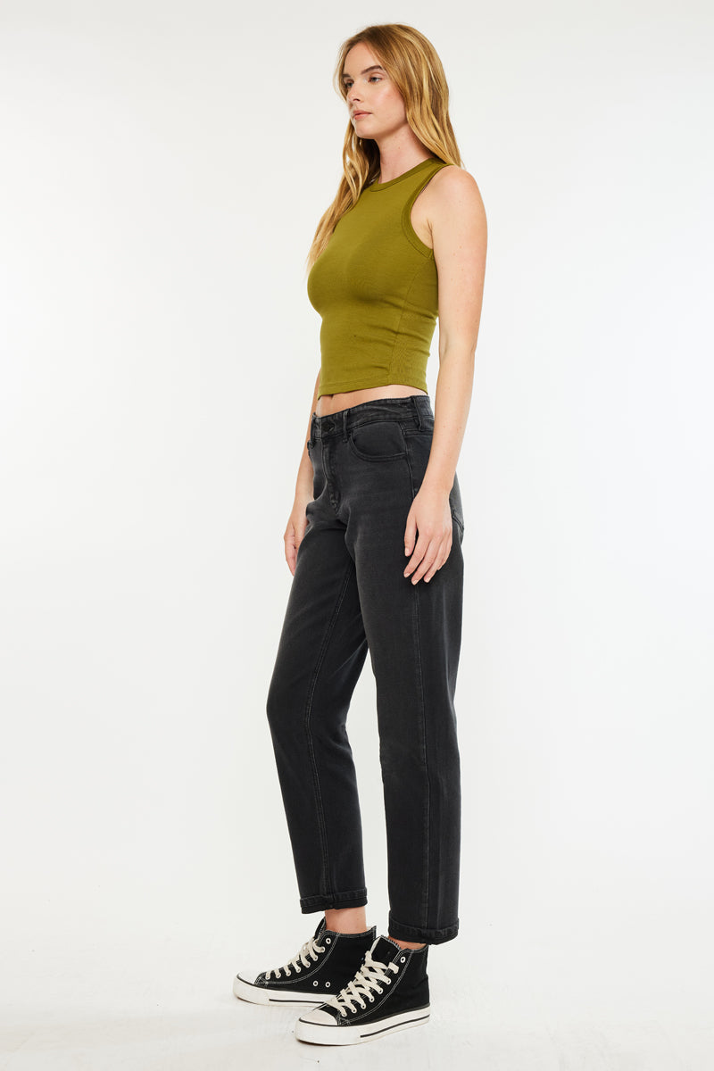 Ilia High Rise 90's Straight Leg Jeans - Official Kancan USA