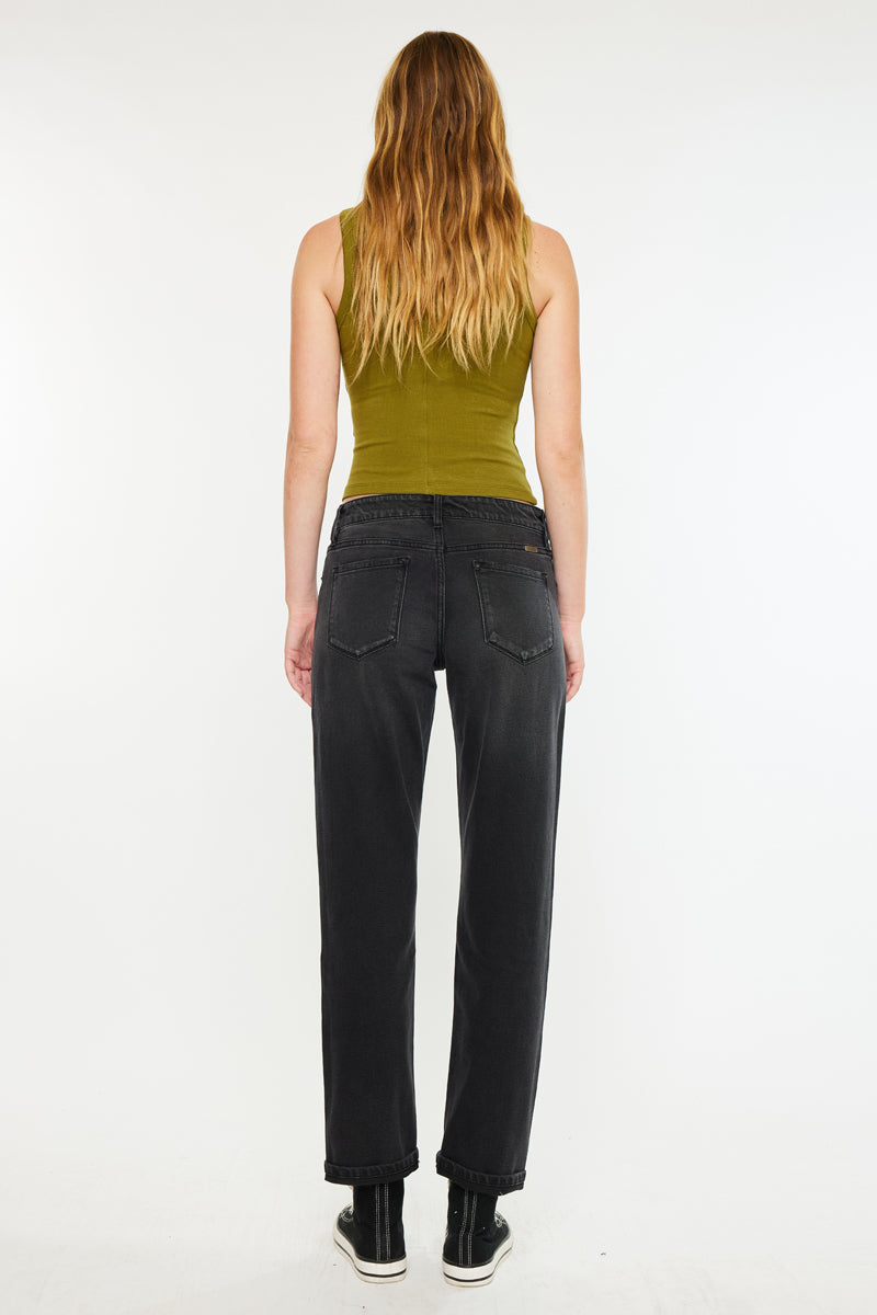 Ilia High Rise 90's Straight Leg Jeans - Official Kancan USA