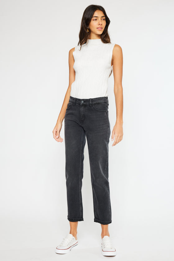 Ilia High Rise 90's Straight Leg Jeans - Official Kancan USA