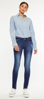 Mendy Mid Rise Super Skinny Jeans - Official Kancan USA
