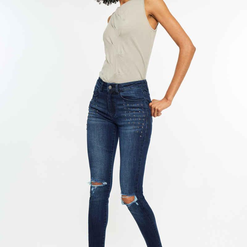 Kate Mid Rise Ankle Skinny - Official Kancan USA