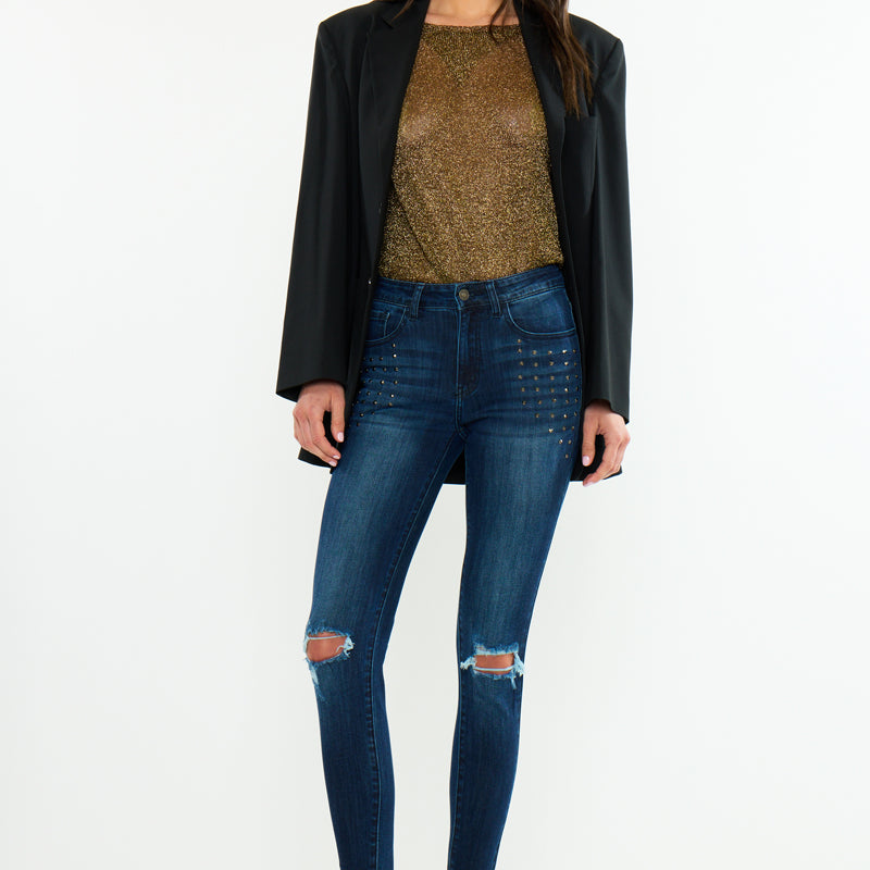 Kate Mid Rise Ankle Skinny
