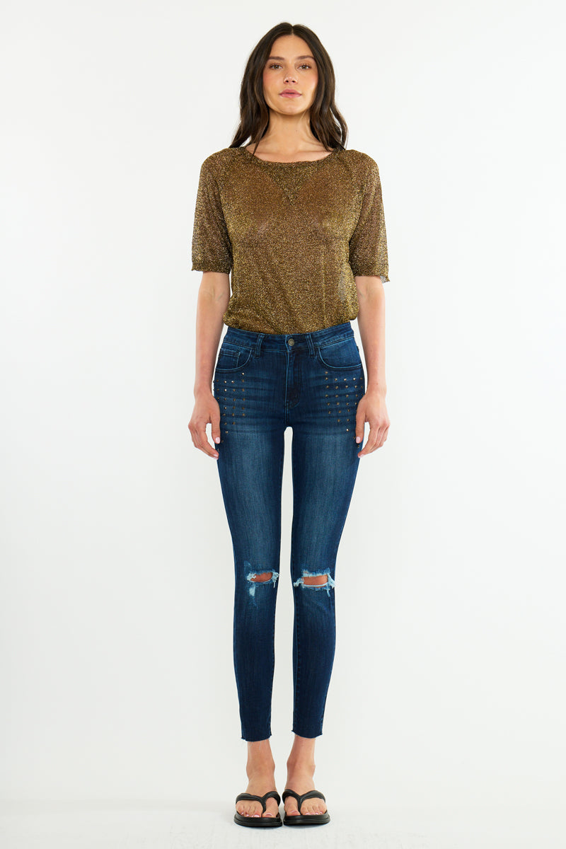 Kate Mid Rise Ankle Skinny