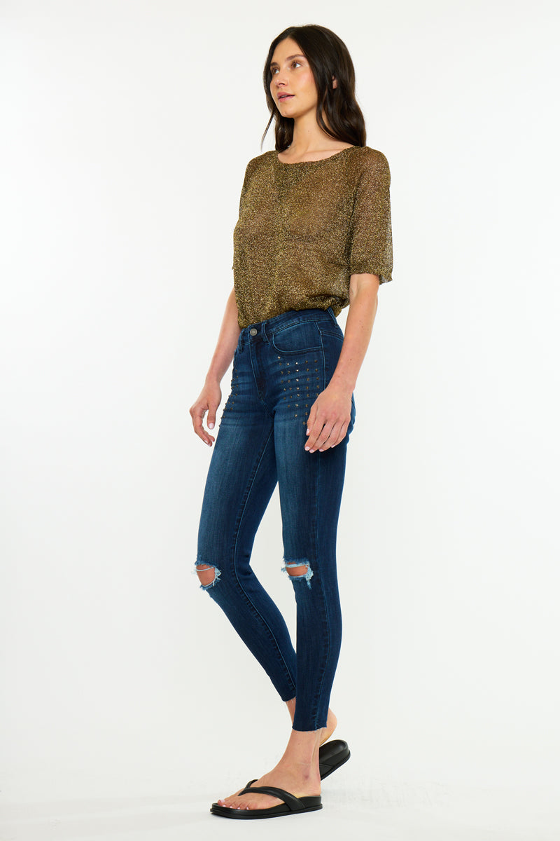 Kate Mid Rise Ankle Skinny