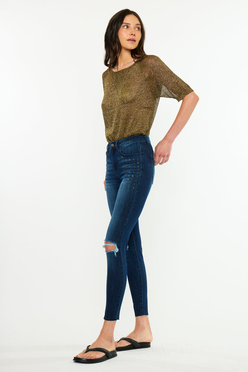 Kate Mid Rise Ankle Skinny