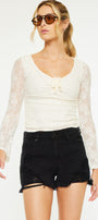 Shana High Rise Shorts - Official Kancan USA