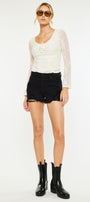 Shana High Rise Shorts - Official Kancan USA
