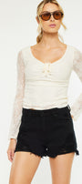 Shana High Rise Shorts - Official Kancan USA