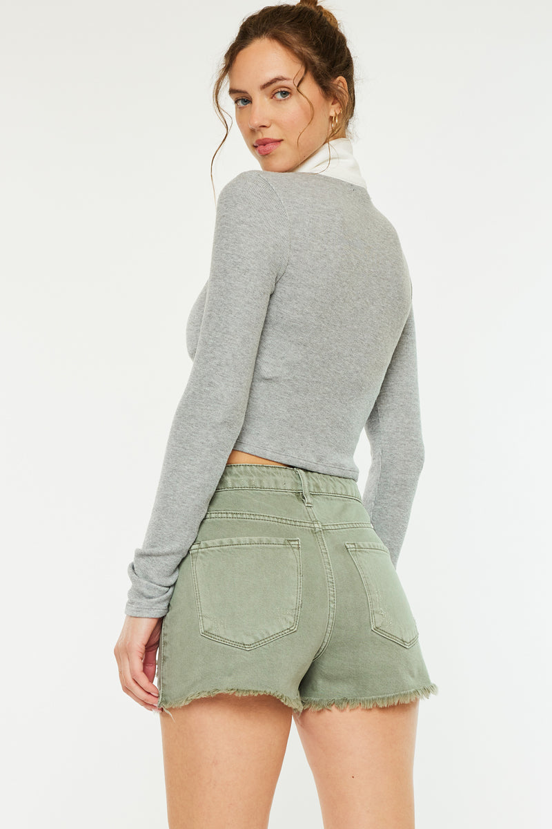 Shana High Rise Shorts - Official Kancan USA