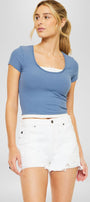 Shana High Rise Shorts - Official Kancan USA
