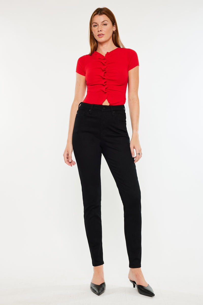 Hallie Ultra High Rise Super Skinny Jeans – Kancan USA