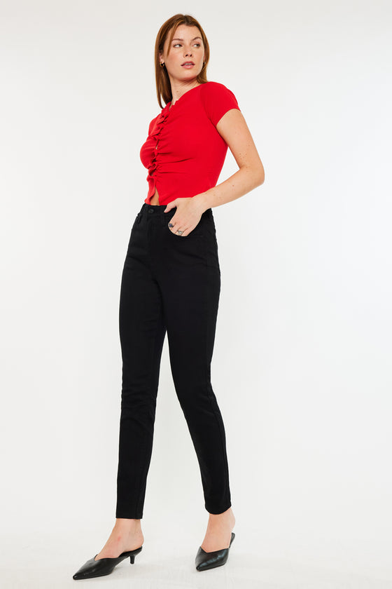 Hallie Ultra High Rise Super Skinny Jeans - Official Kancan USA