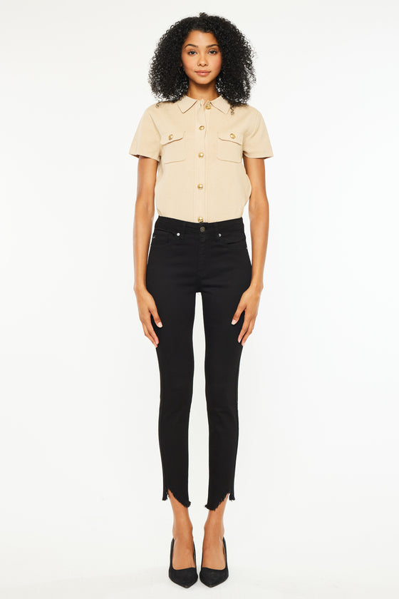 Dayana High Rise Ankle Skinny Jeans - Official Kancan USA