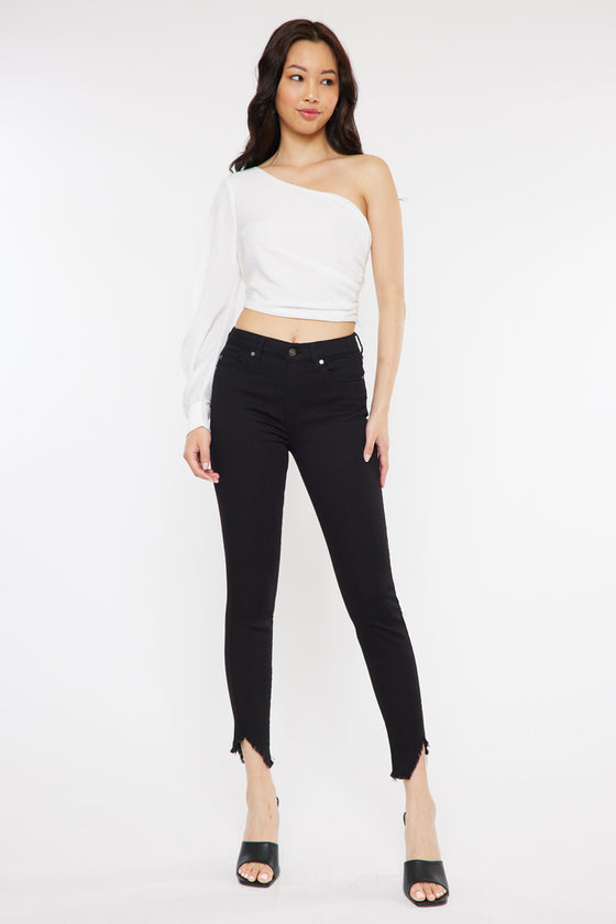 Dayana High Rise Ankle Skinny Jeans