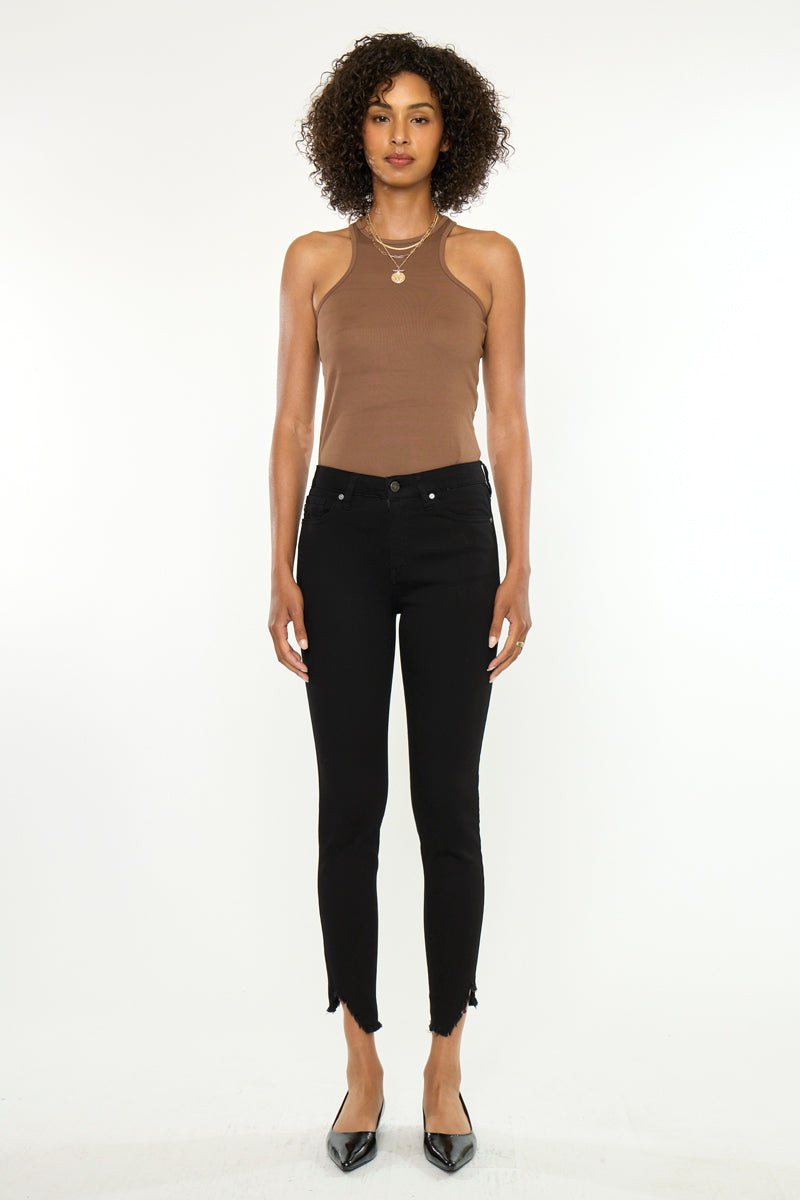 Dayana High Rise Ankle Skinny - Official Kancan USA