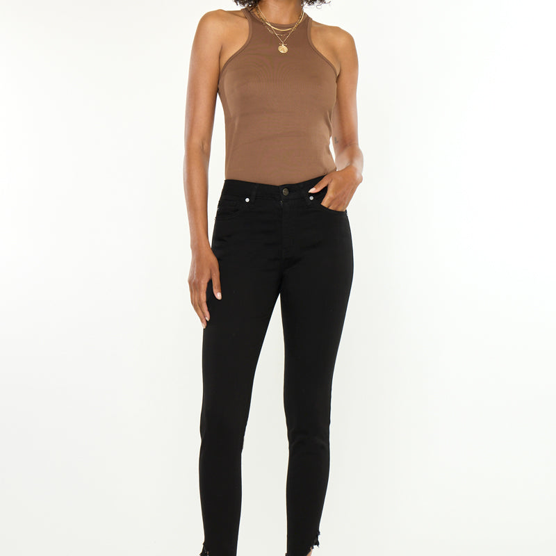 Dayana High Rise Ankle Skinny - Official Kancan USA