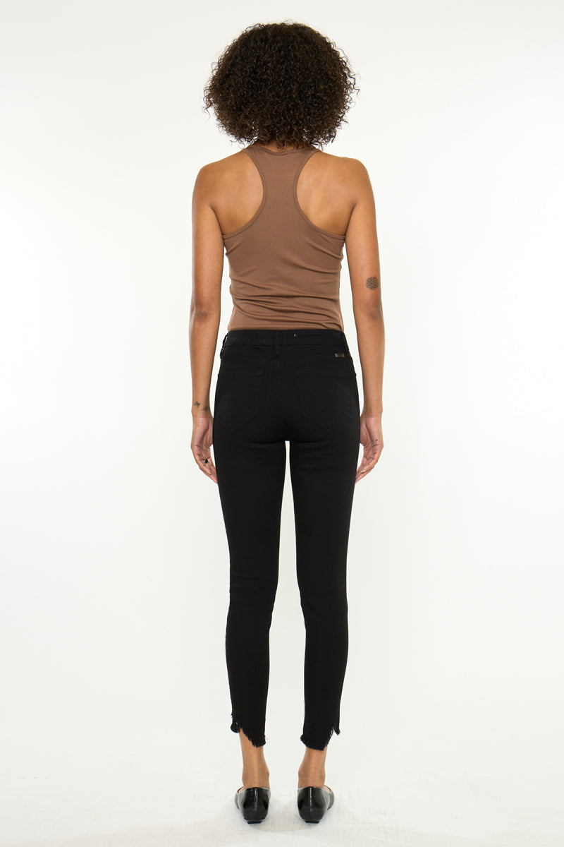 Dayana High Rise Ankle Skinny - Official Kancan USA