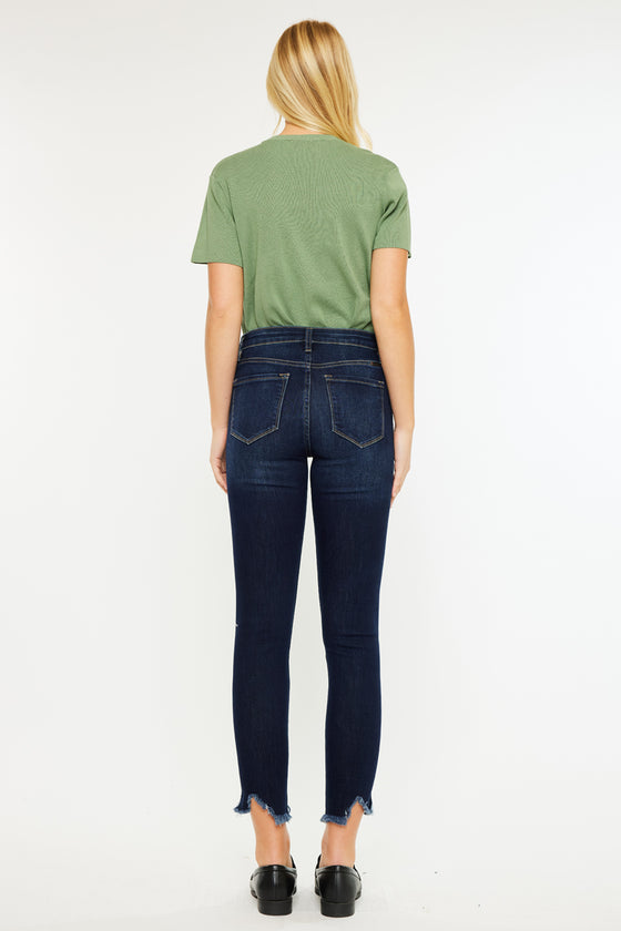 Dayna High Rise Ankle Skinny Jeans - Official Kancan USA