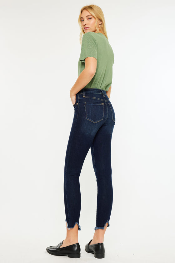 Dayna High Rise Ankle Skinny Jeans - Official Kancan USA