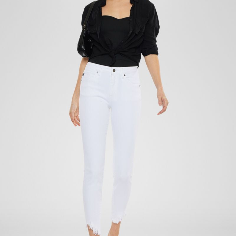 Dayana High Rise Ankle Skinny Jeans - Official Kancan USA