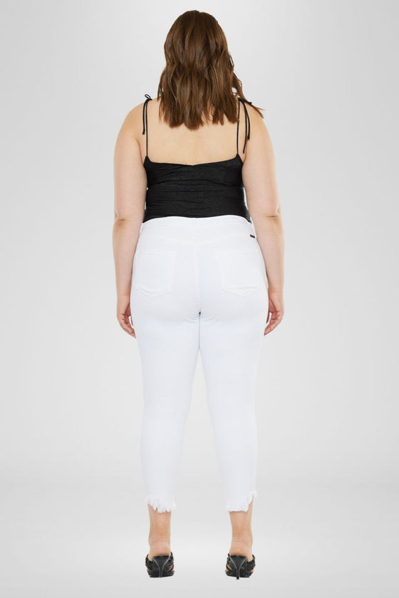 Jordana High Rise Ankle Skinny (Plus Size) - Official Kancan USA