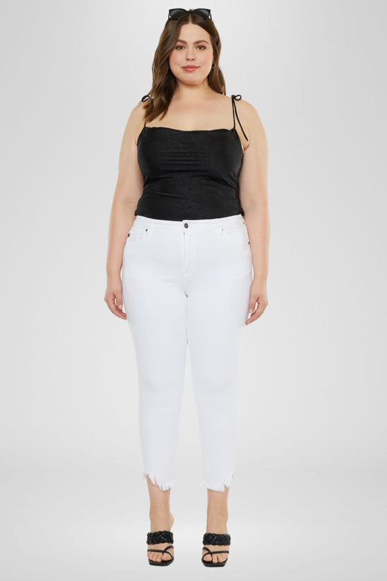 Jordana High Rise Ankle Skinny (Plus Size) - Official Kancan USA