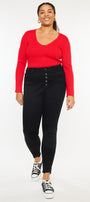 Mary Ultra High Rise Super Skinny Jeans (Plus Size) - Official Kancan USA