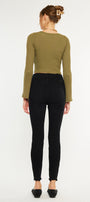 Gris High Rise Super Skinny Jeans - Official Kancan USA